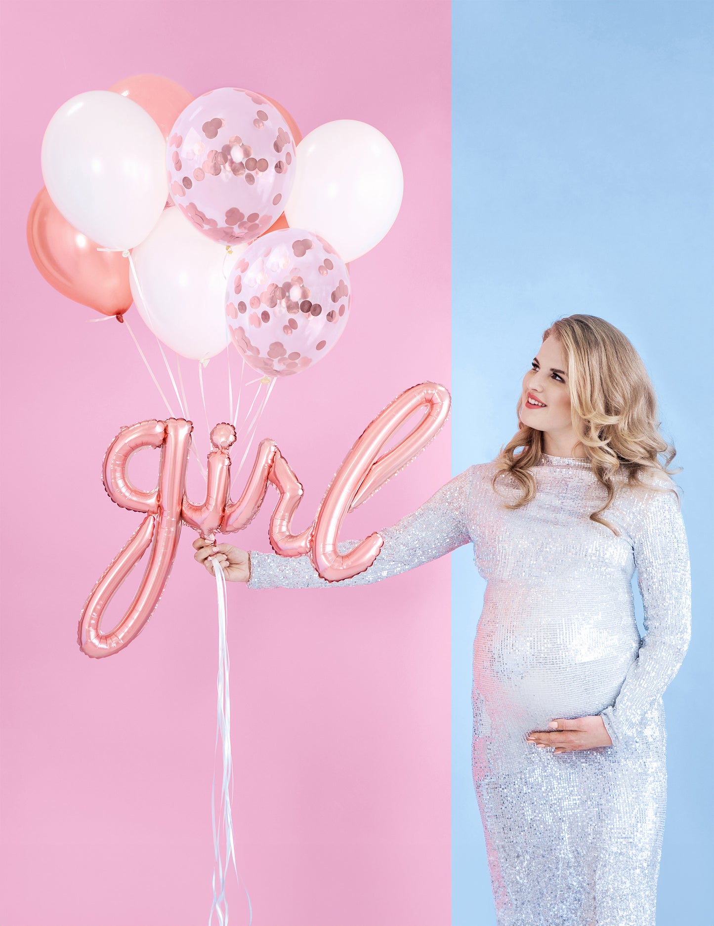 Aluminijski balon zlato zlato 77 x 70 cm