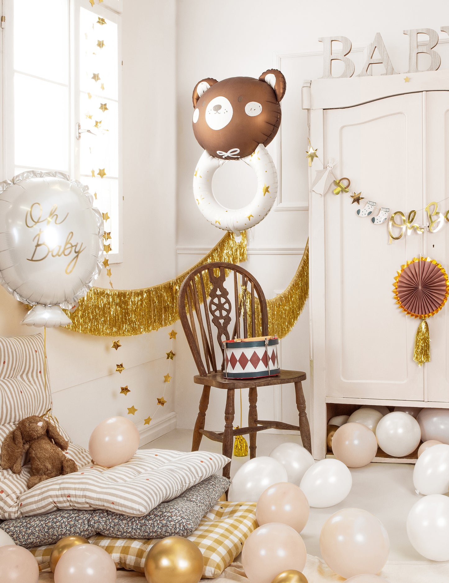 Aluminijski balon za njegu mali medvjed 61 x 88 cm