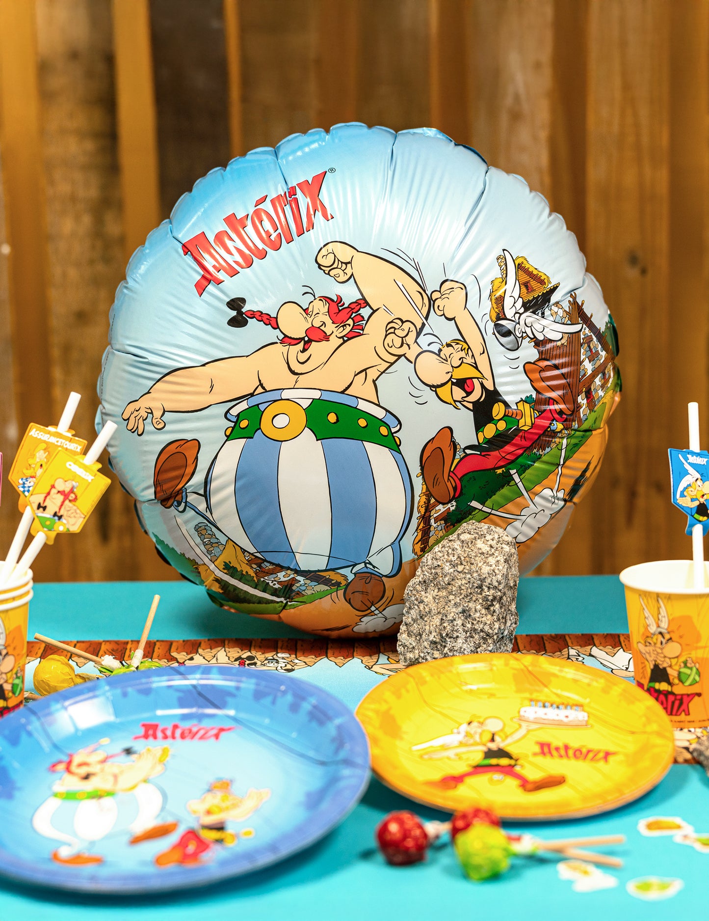 Okrugli aluminijski kuglica asterix 43 cm