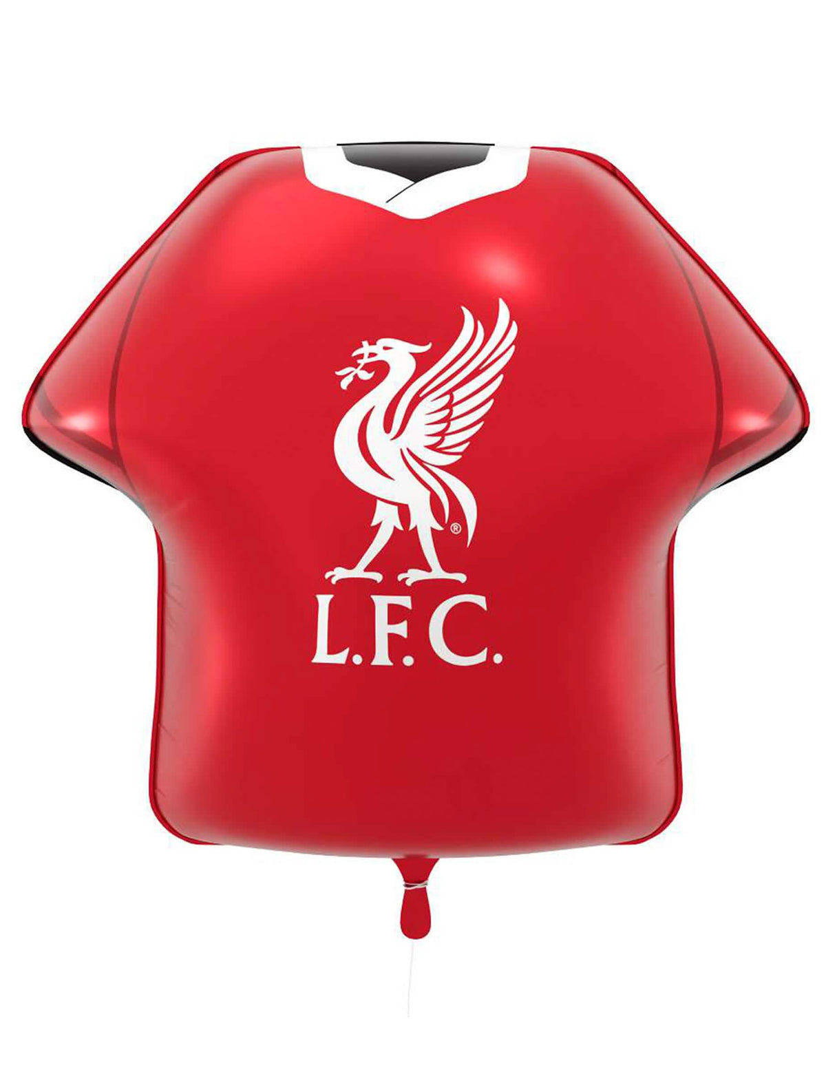 Crveni aluminijski balon u obliku dresa Liverpool Football Club 52 x 51 cm