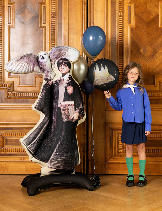 Harry Potter™ stojeći folija balon s Hedwigom 90x145 cm