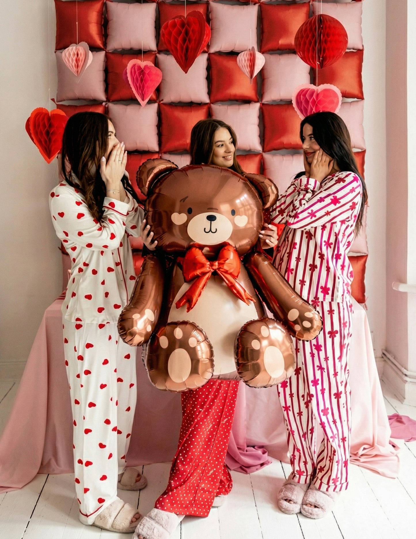 Divovski aluminijski balon Medvjedić 75 x 84 cm