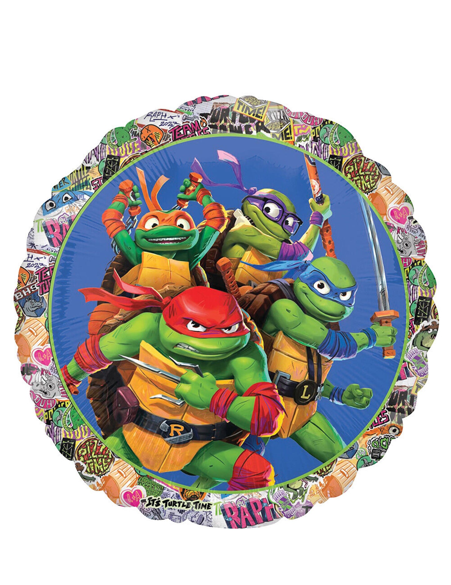 Folija lopta Teenage Mutant Ninja Turtles™ 45 cm