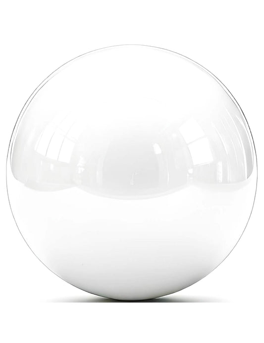 Divovski balon ogledalna kugla bijeli 200 cm