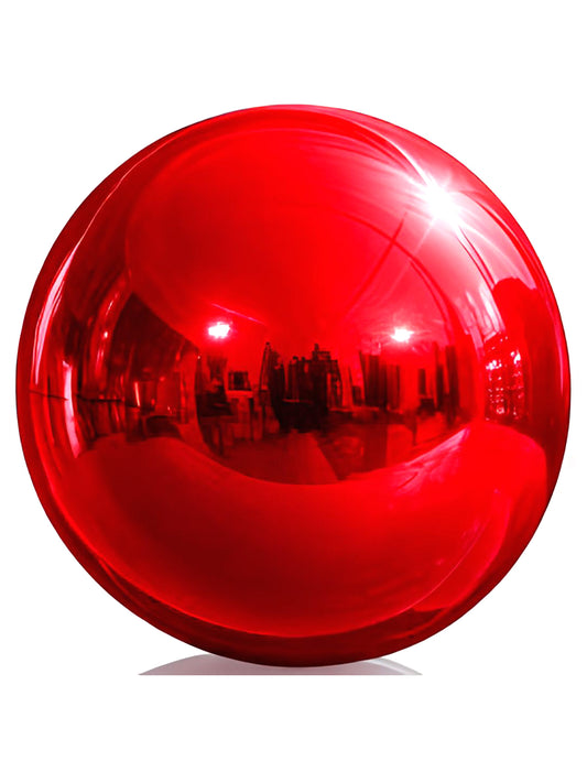 Gigantski balon crvena zrcalna kugla 200 cm