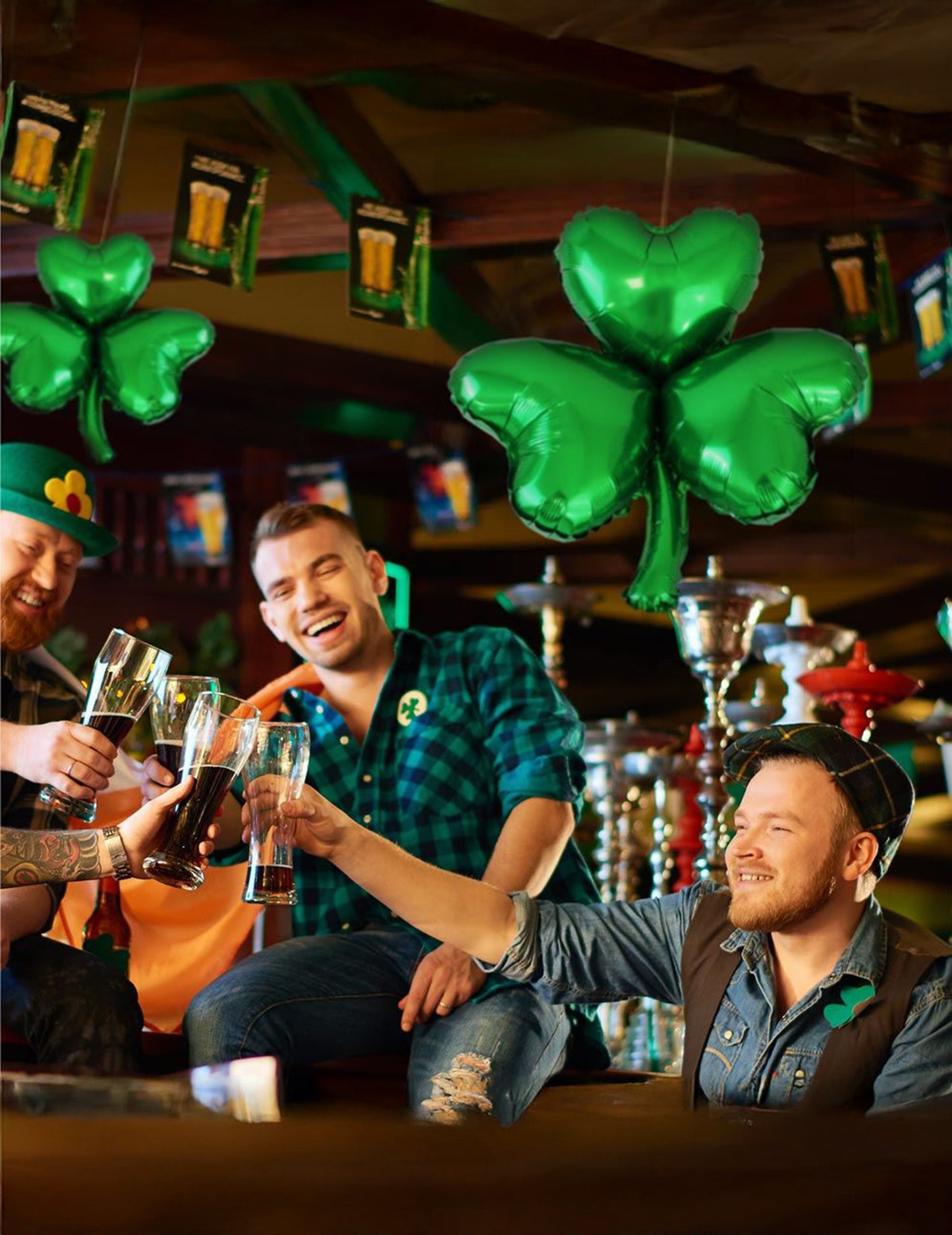 Metalni balon Trèfle St Patrick 40 cm