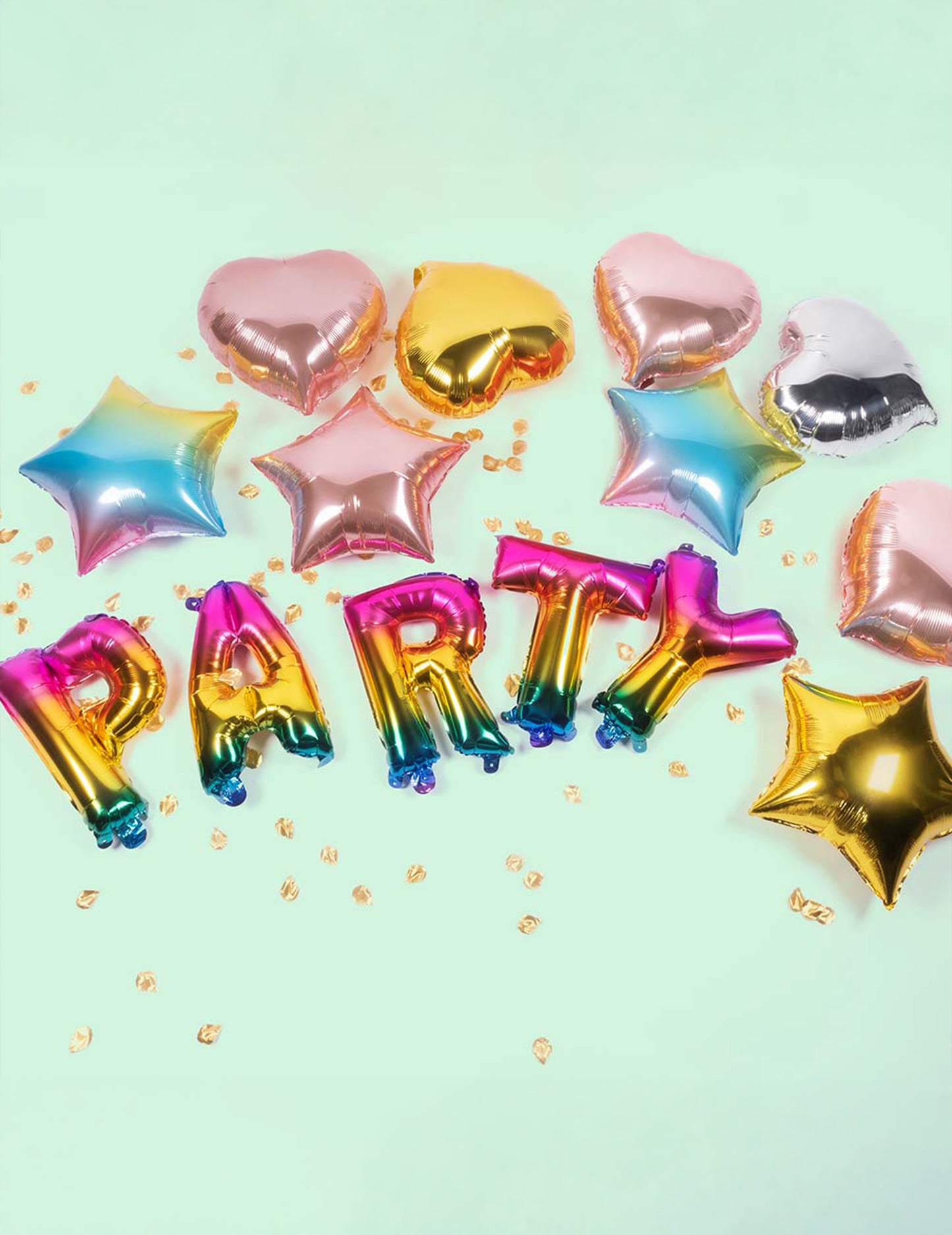 Aluminijski baloni pisma zabava duga 3 m