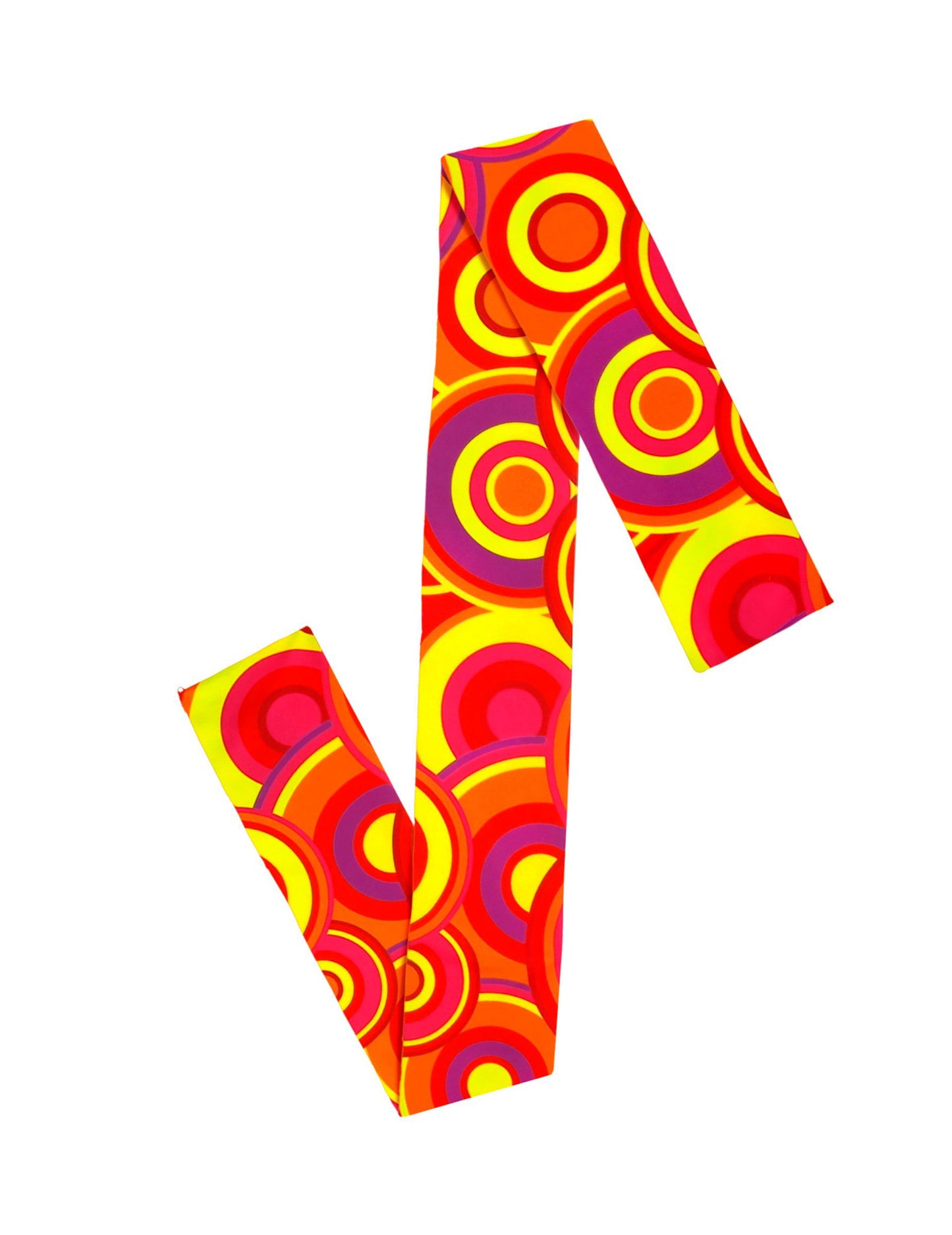 Narančasti baner narančastih mjehurića iz 70 -ih