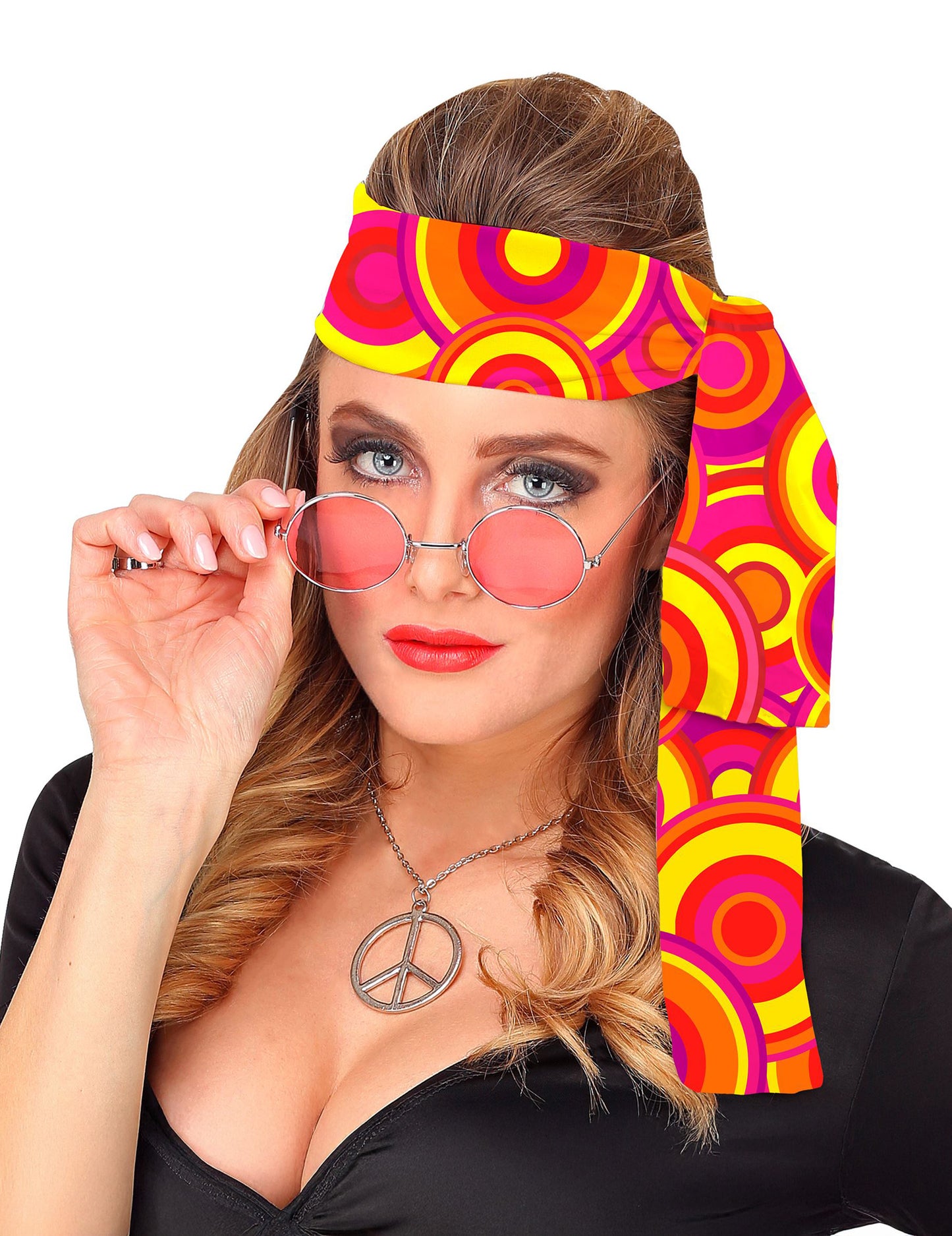 Narančasti baner narančastih mjehurića iz 70 -ih