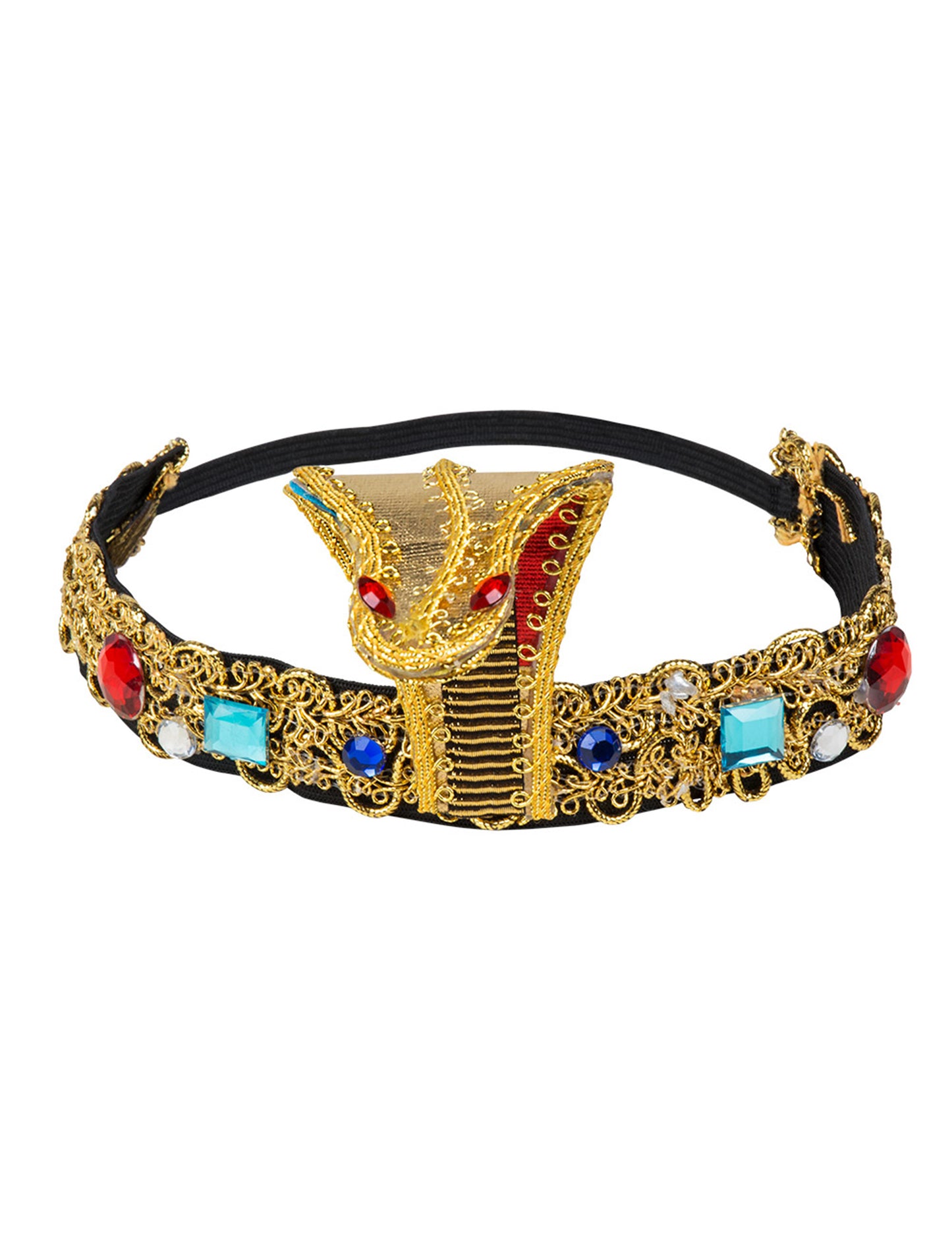 Egipatska traka za glavu s lažnim draguljima za odrasle