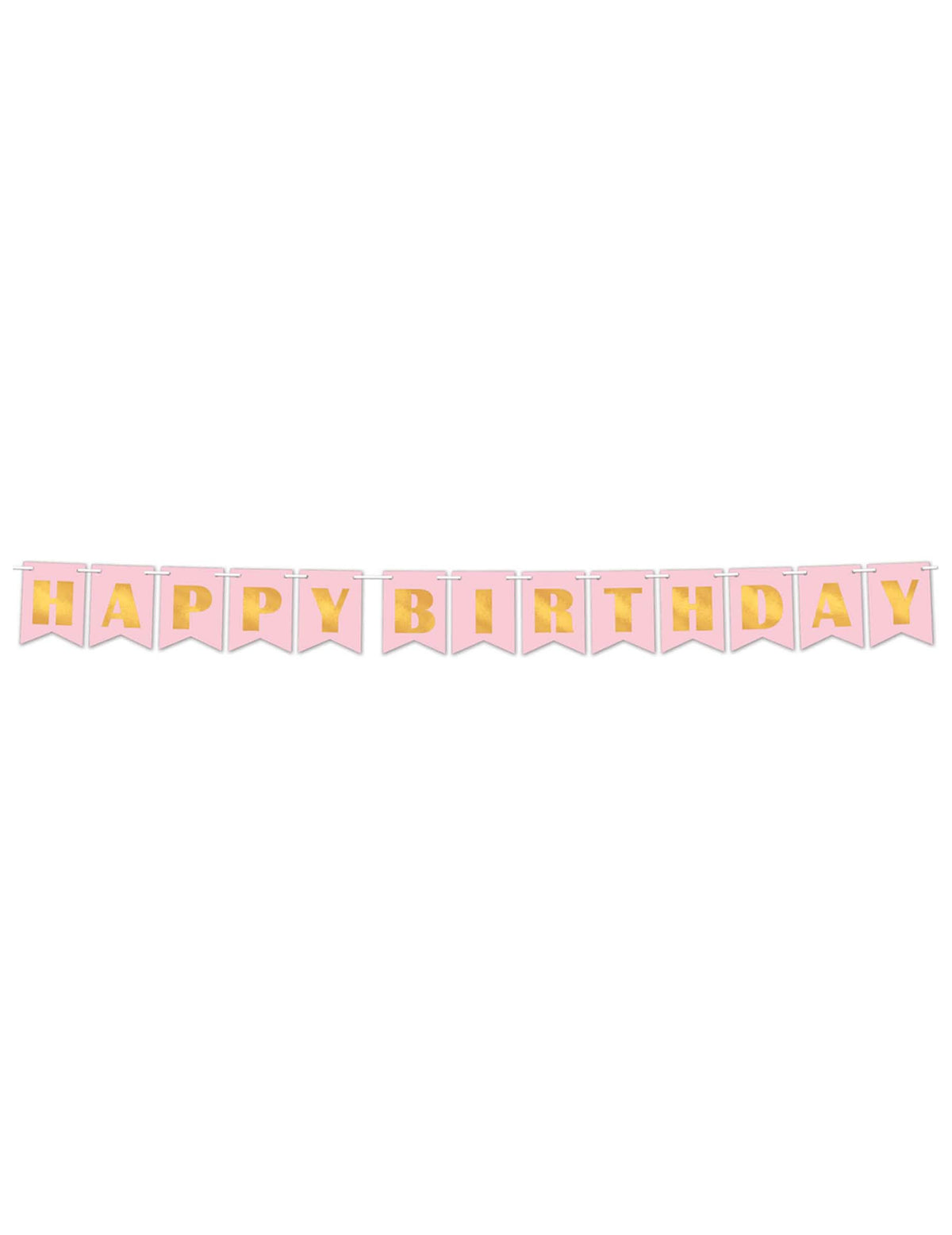 Pregled papirnate bannere happy birthday za rođendan