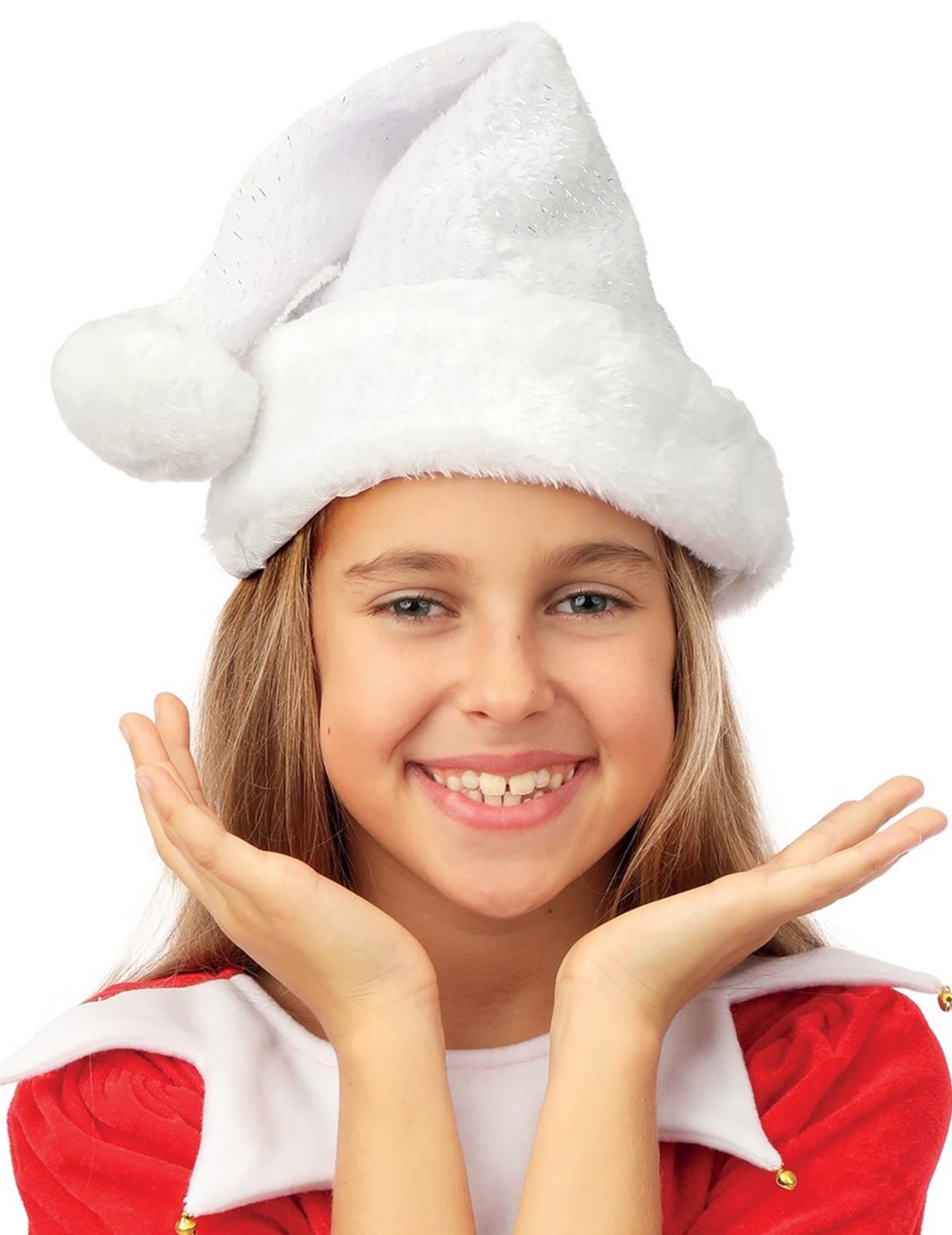 Djed Mraz Claus Bonnet Silver Djeca