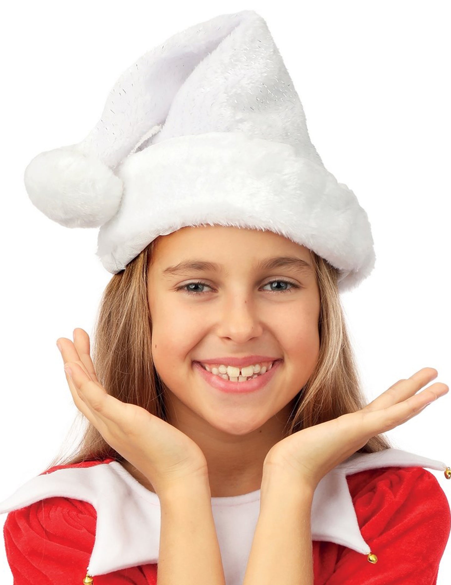 Djed Mraz Claus Bonnet Silver Djeca