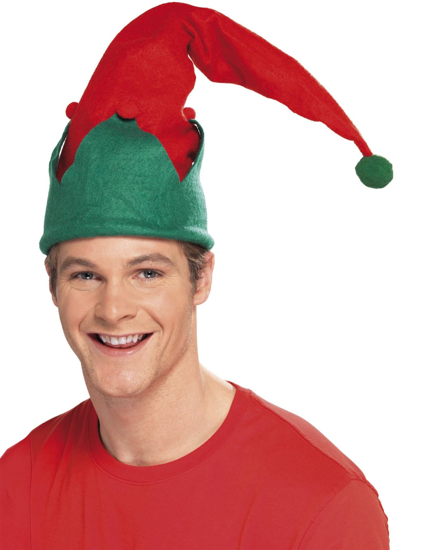 Elf Božićni šešir s odraslim pompom