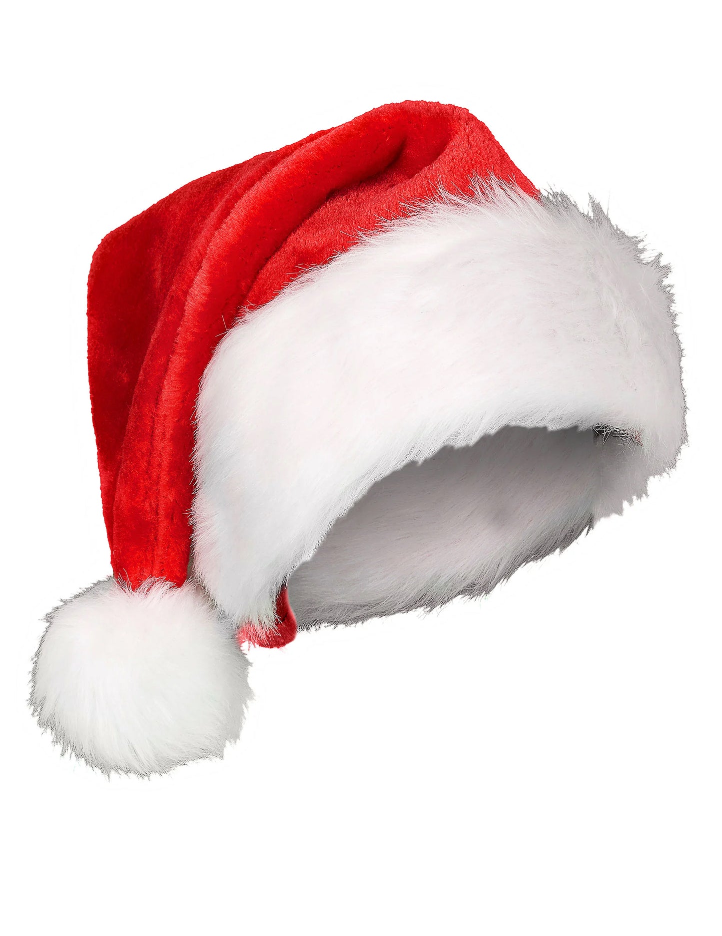 Bočni pogled božićne kape