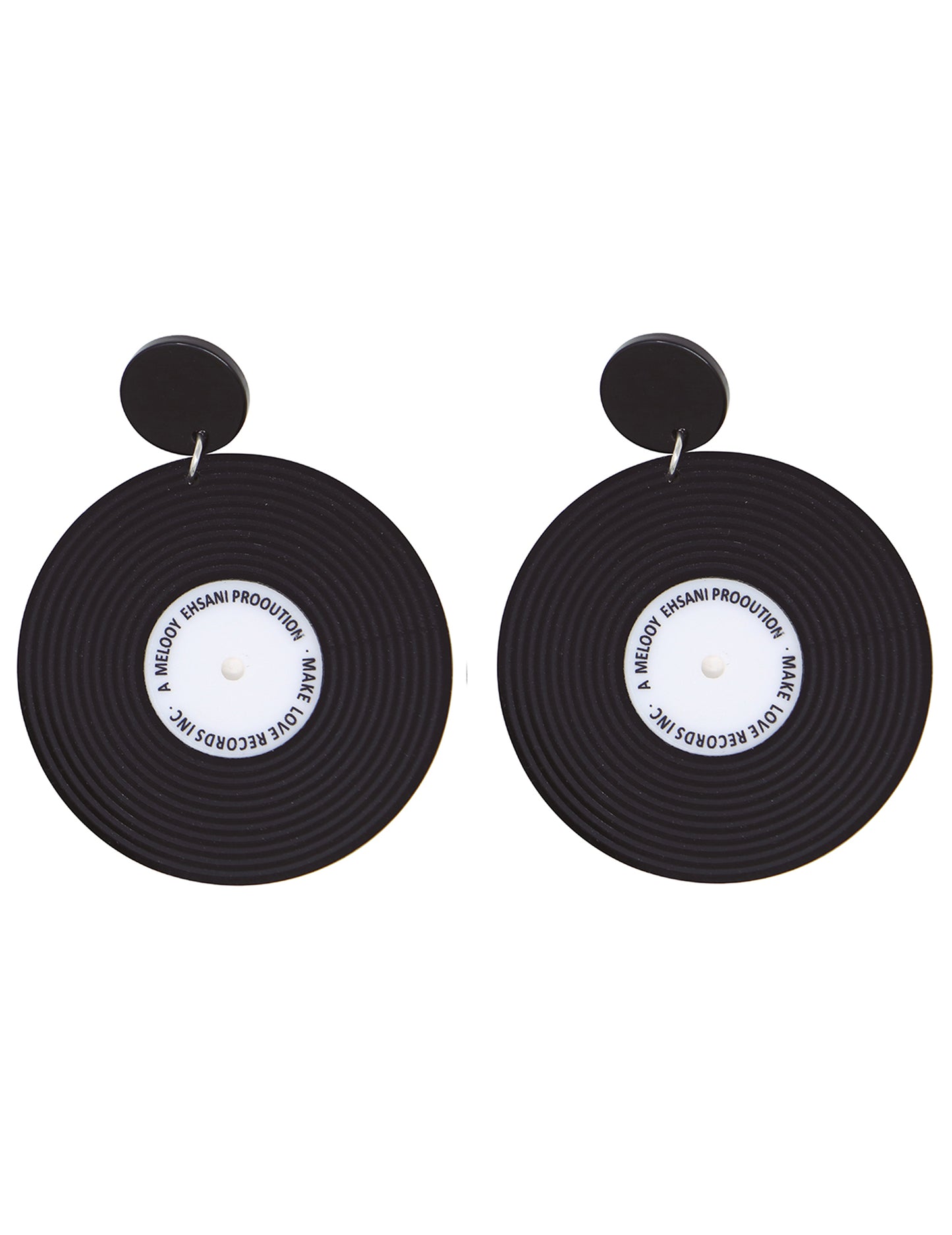 Retro naušnice za odrasle retro diska