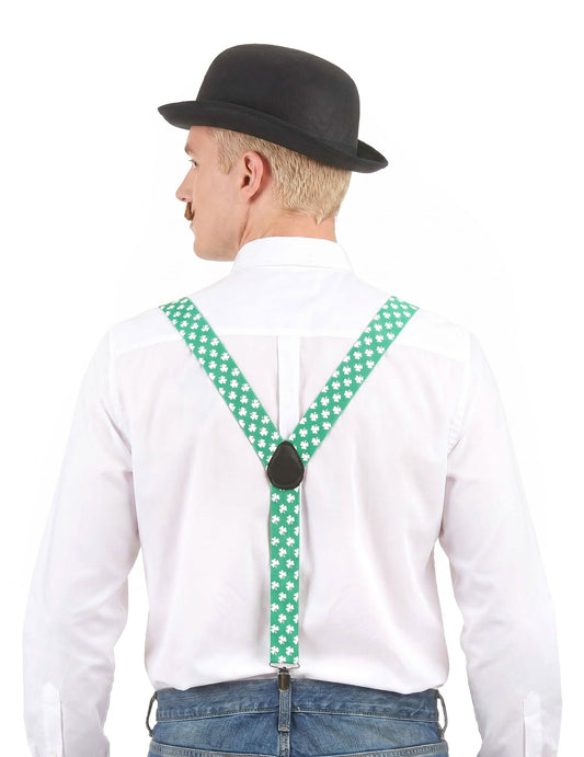 Zelene trake s bijelom djetelinom Saint Patrick