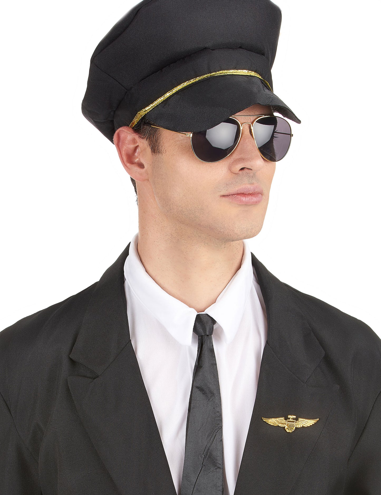 Zlatni zrakoplov pilot broš