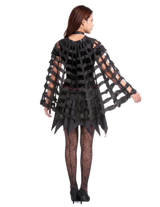 Halloween Woman Spider Cape