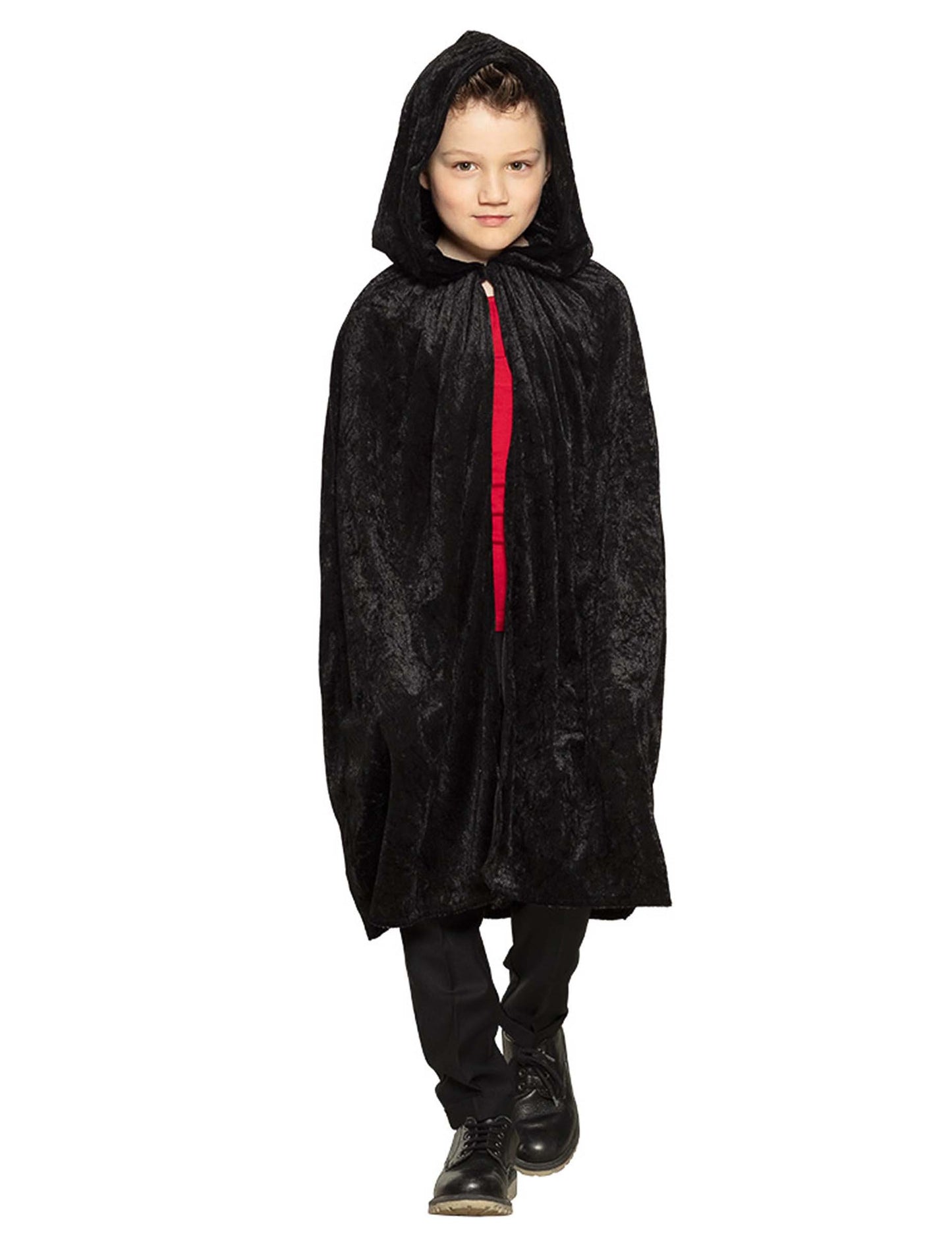 Dječji crni baršun rt 115 cm