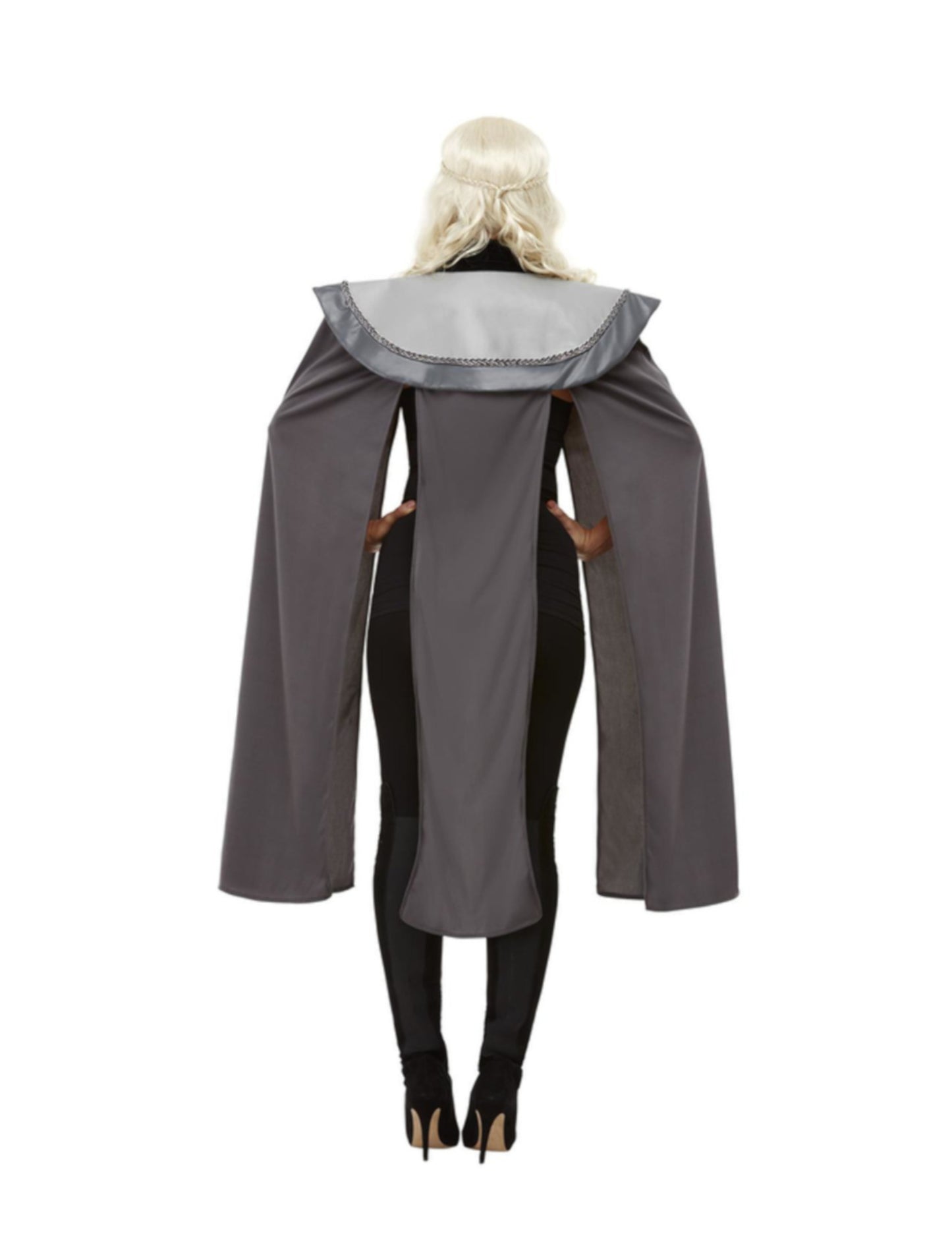Médieval Grey Woman Cape