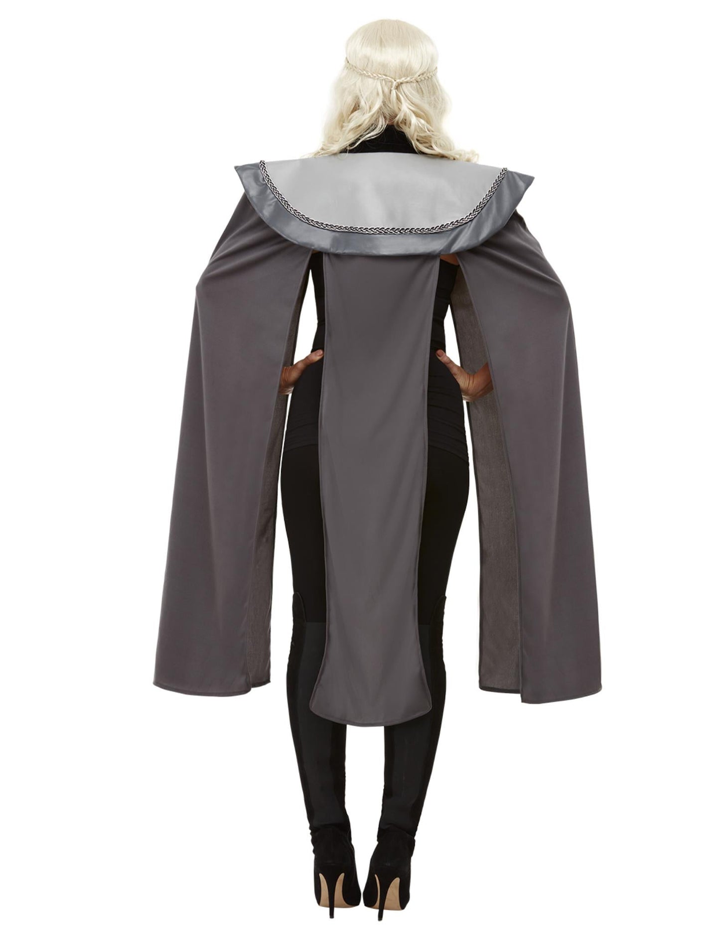 Médieval Grey Woman Cape