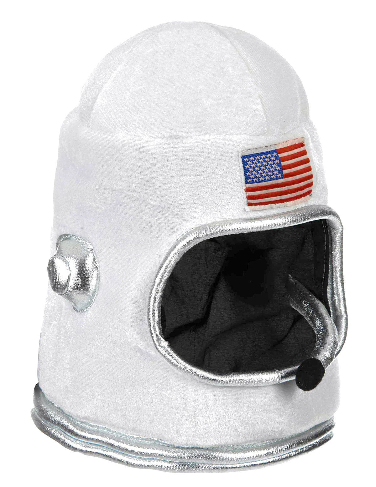Pogled iz tri četvrtine na astronautsku kacigu za odrasle