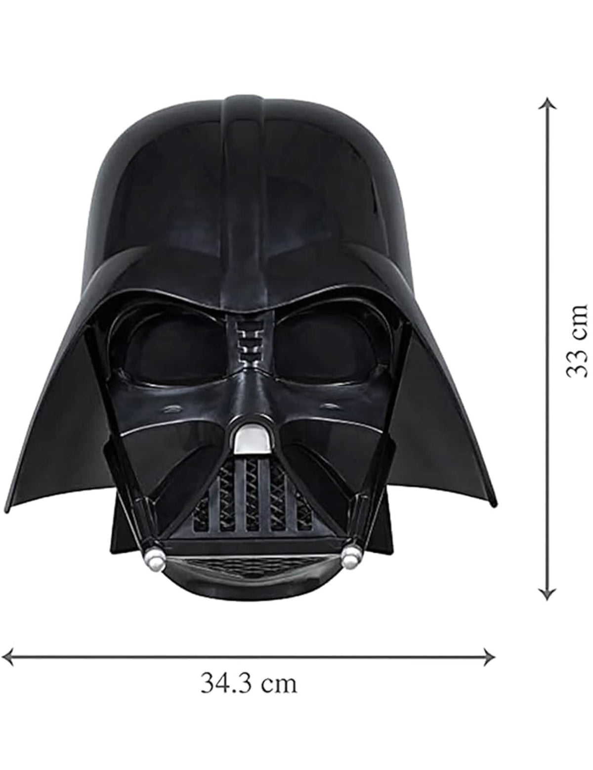 Dimenzije kolekcionarske kacige Dark Vador Star Wars