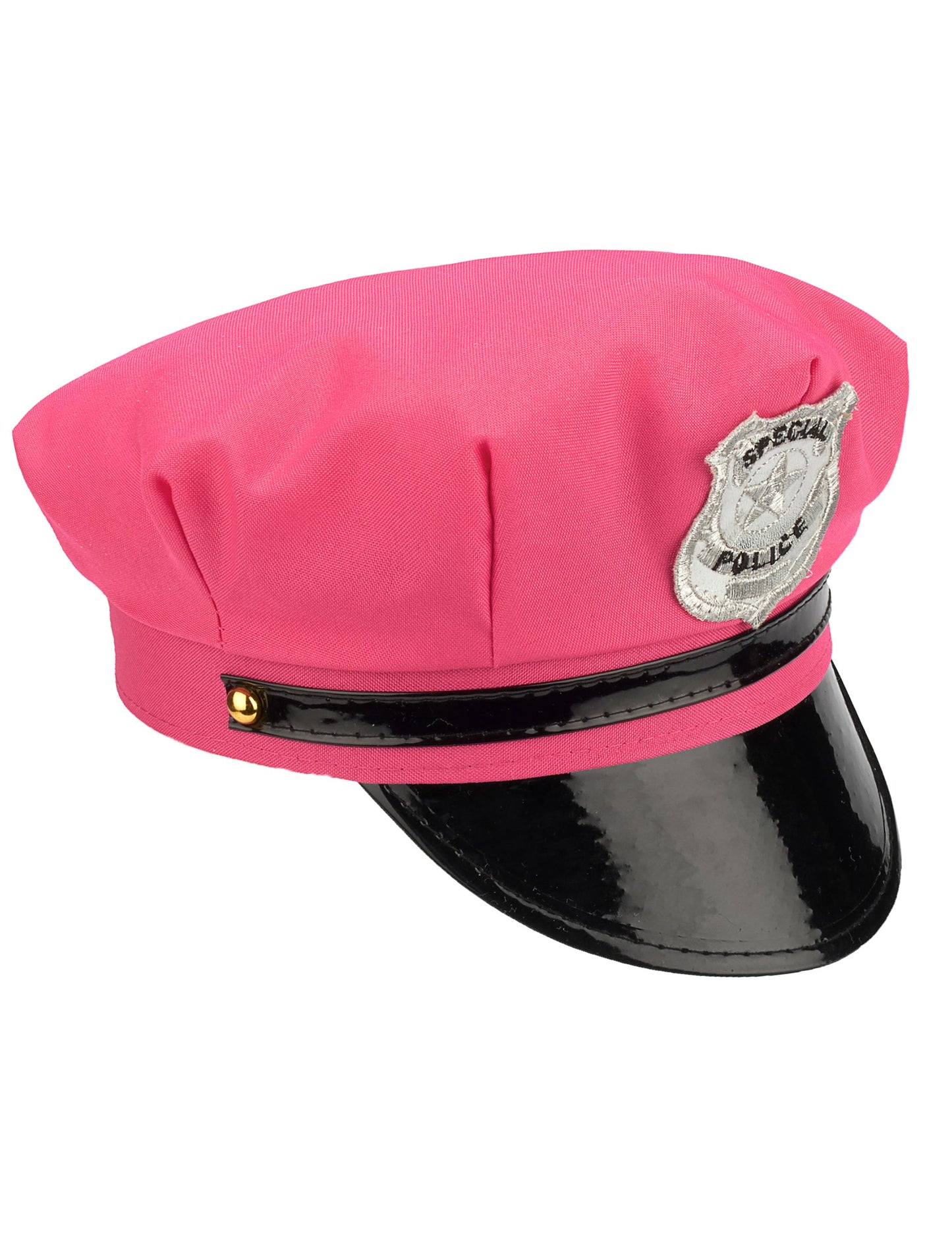 Ženska ružičasta policijska kapa