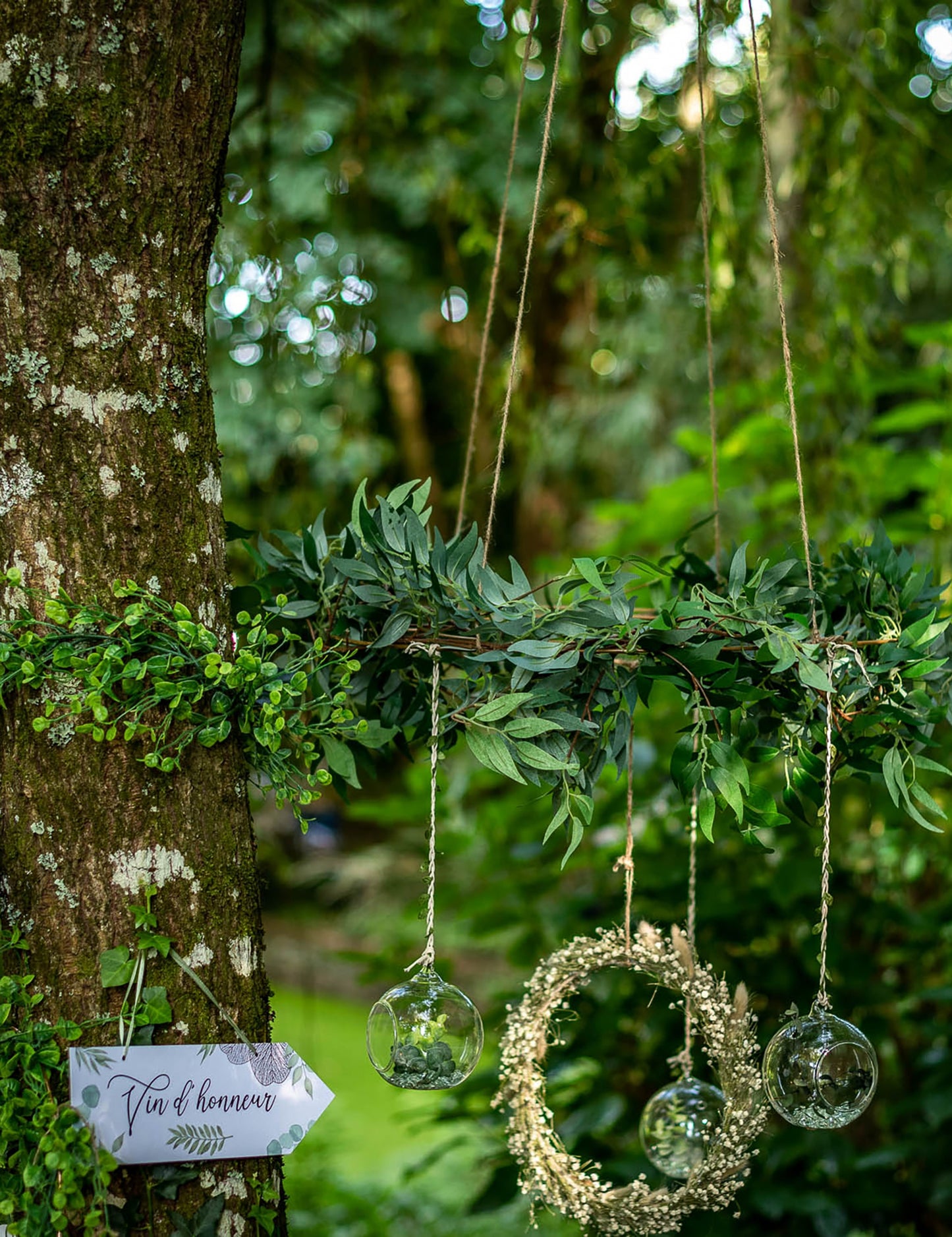 Dvostruko zlatno metalni obruč za ovjese 60 cm