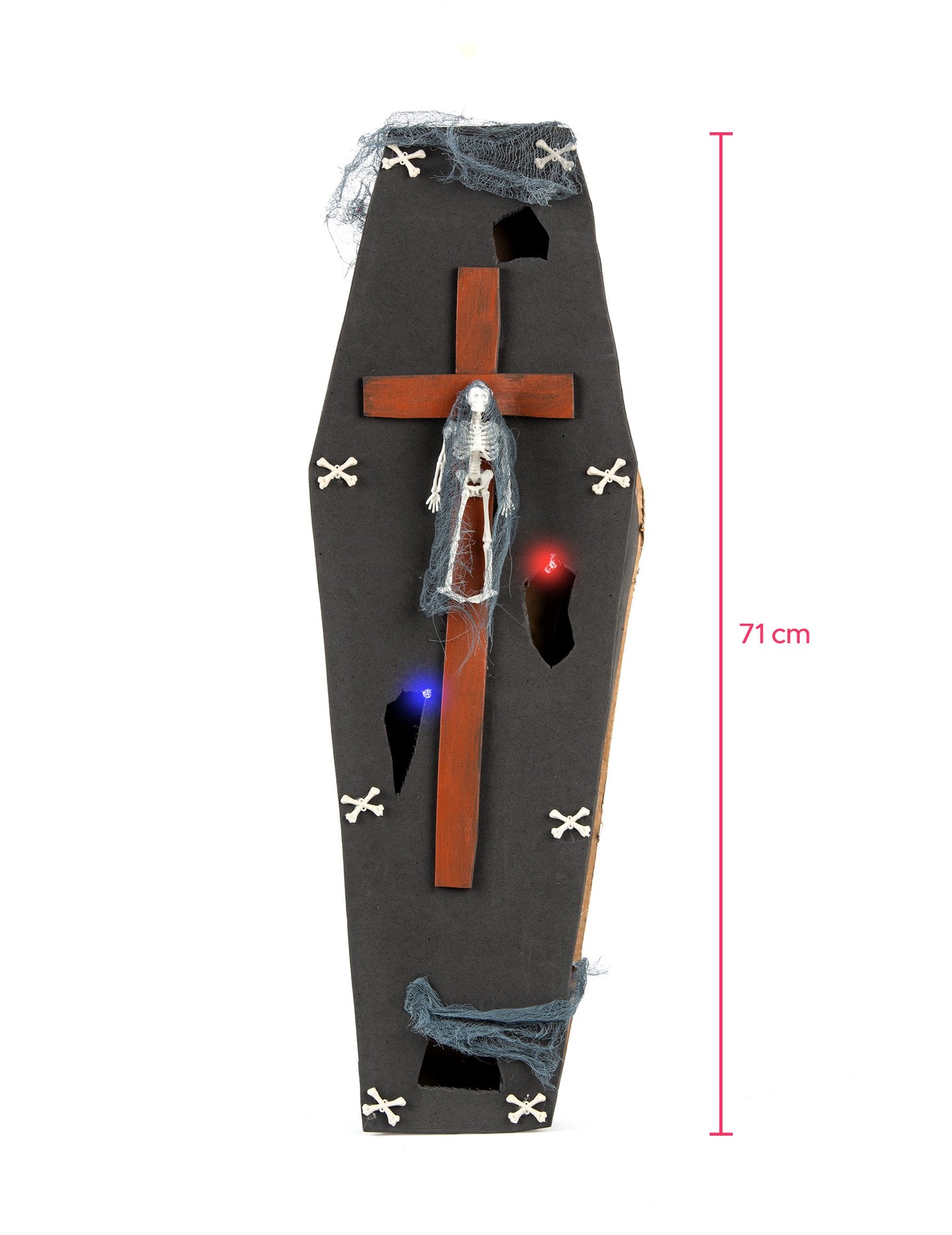Lijes s križem 71 cm Noć vještica