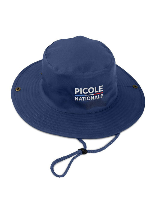 Plavi šešir s vezicom Picole Nationale