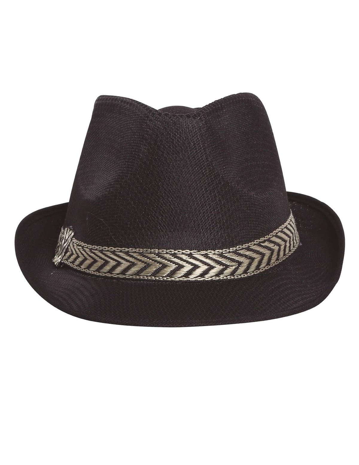 Prednji prikaz borsalino trilby šešira za odrasli
