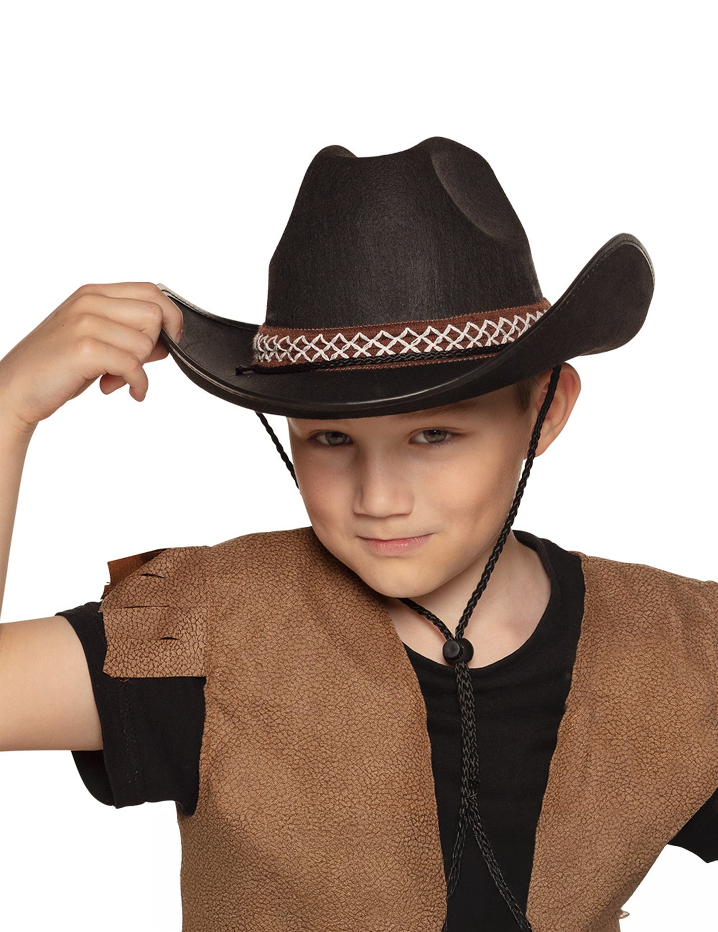 Crni kaubojski šešir