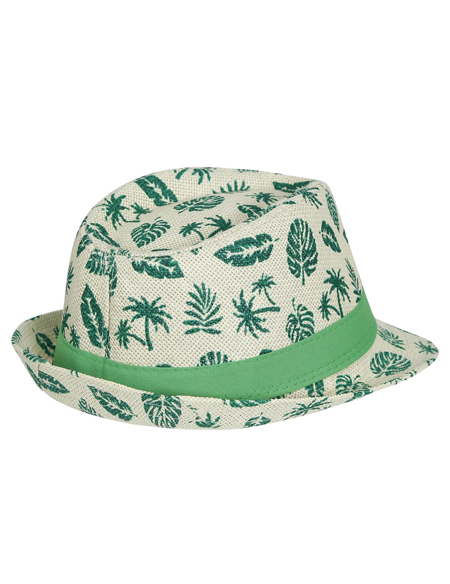 Dječji ljetni šešir s uzorkom lišća