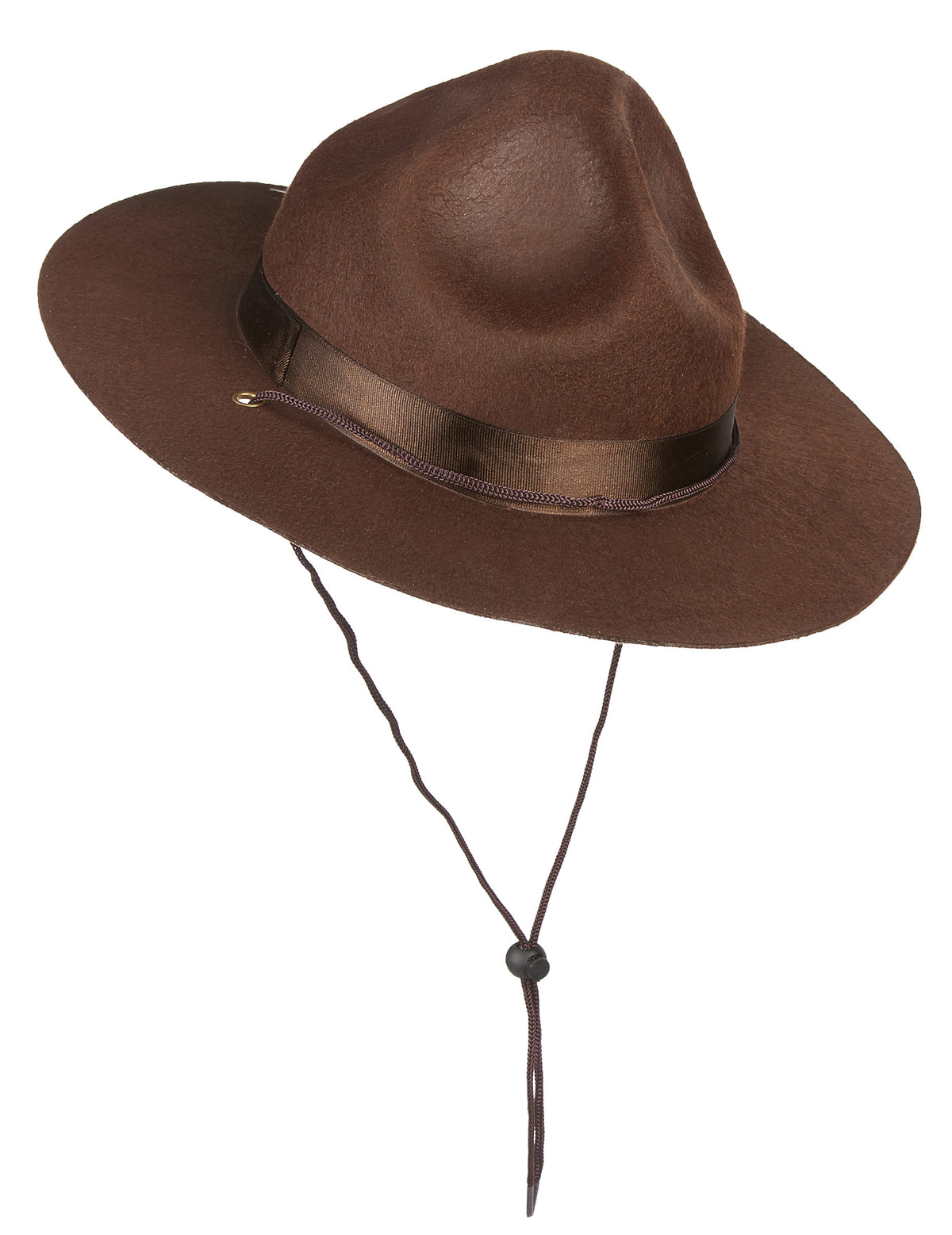 Vue de profil du chapeau de scout pour adulte