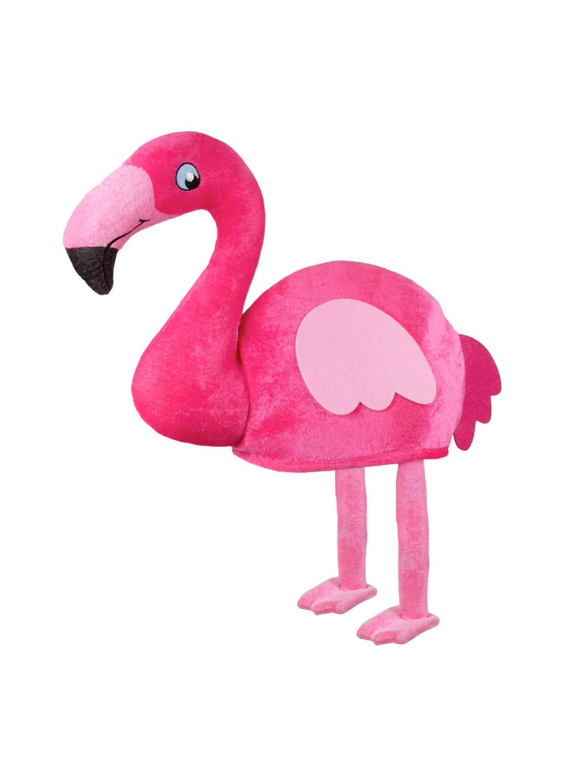 Pogled sa strane na šešir flamingo za odrasli