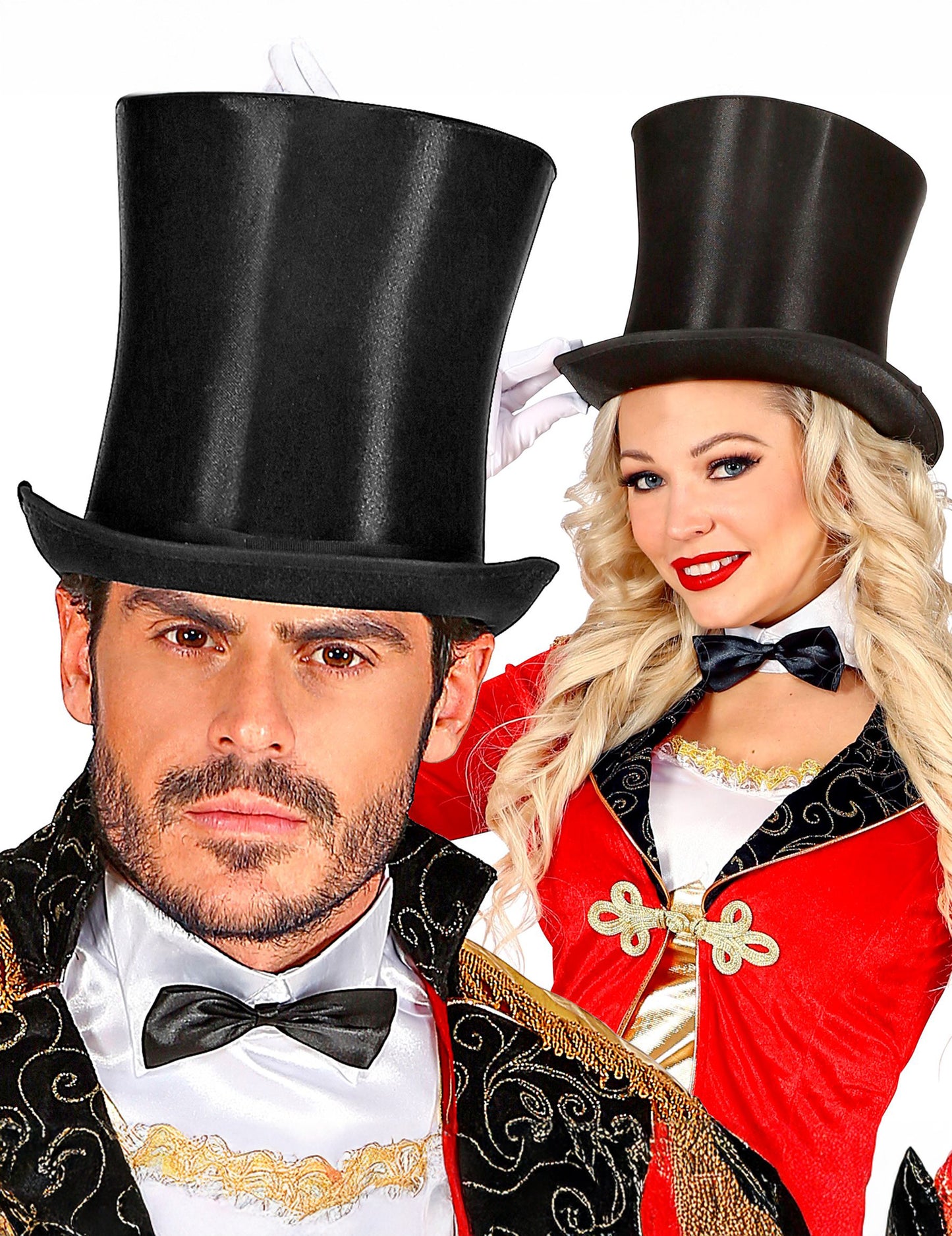 Odrasli saten luksuzni šešir