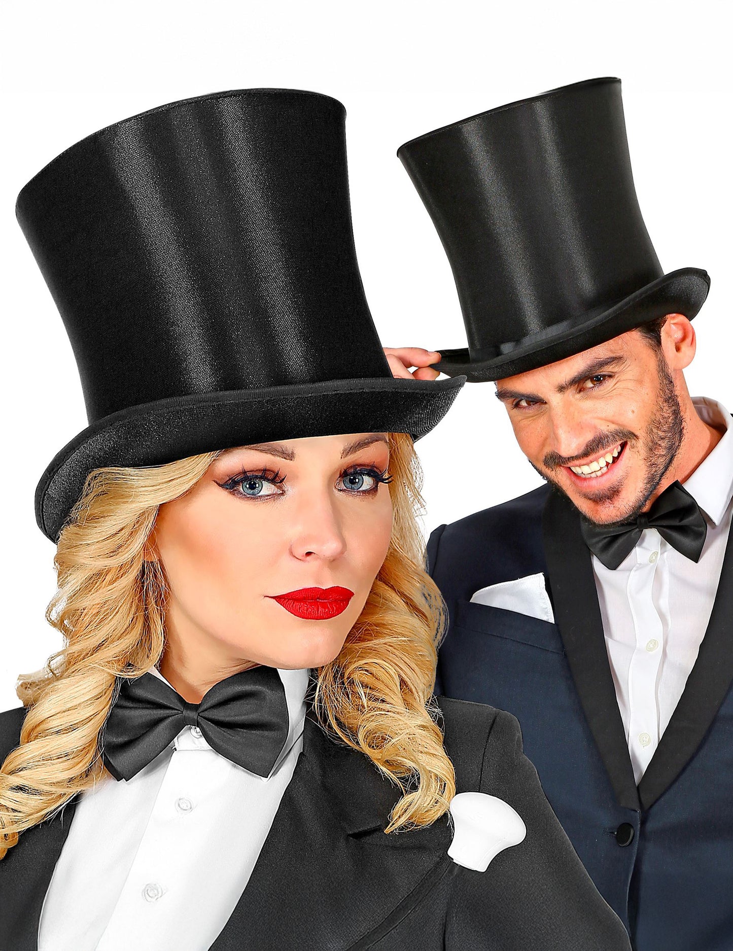 Odrasli saten luksuzni šešir