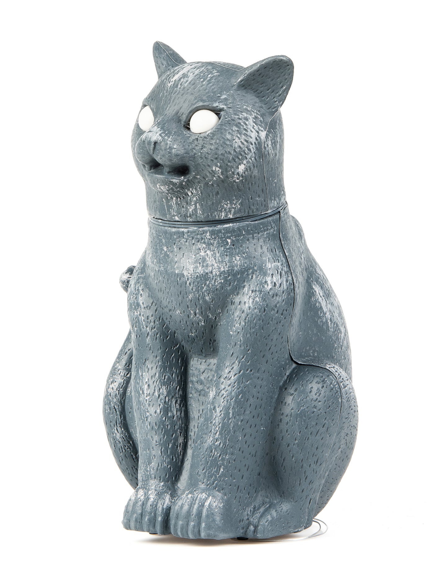 Crna mačka sjajna, zvučna i svijetla oči 30 cm