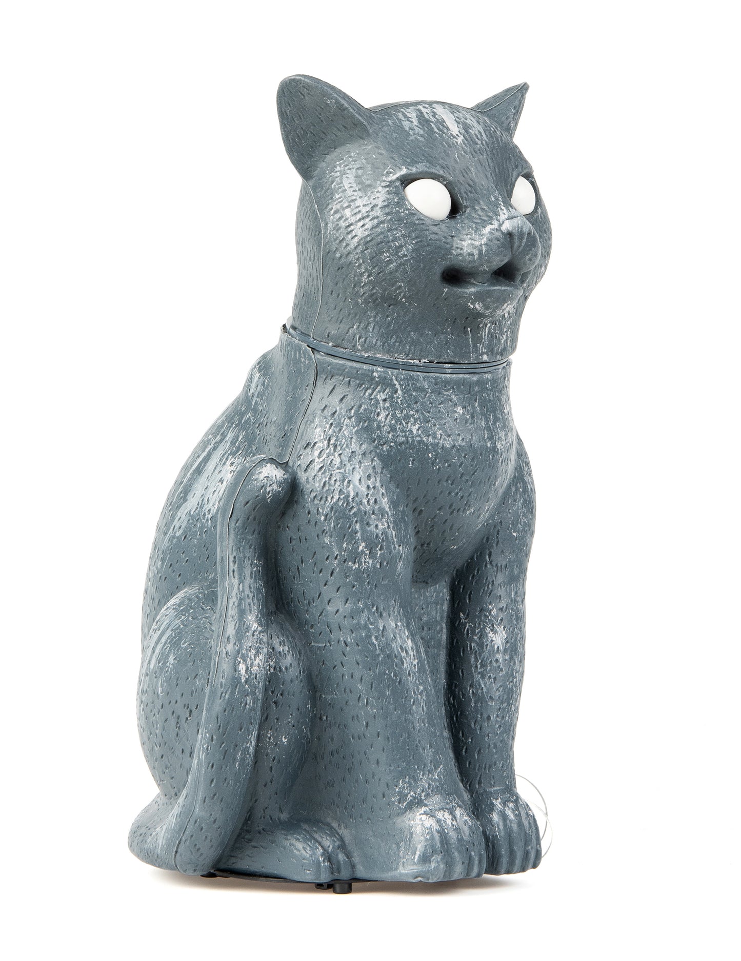 Crna mačka sjajna, zvučna i svijetla oči 30 cm