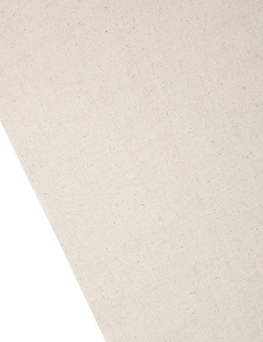 Détail du tissage du chemin de table lin pour fête effet naturel