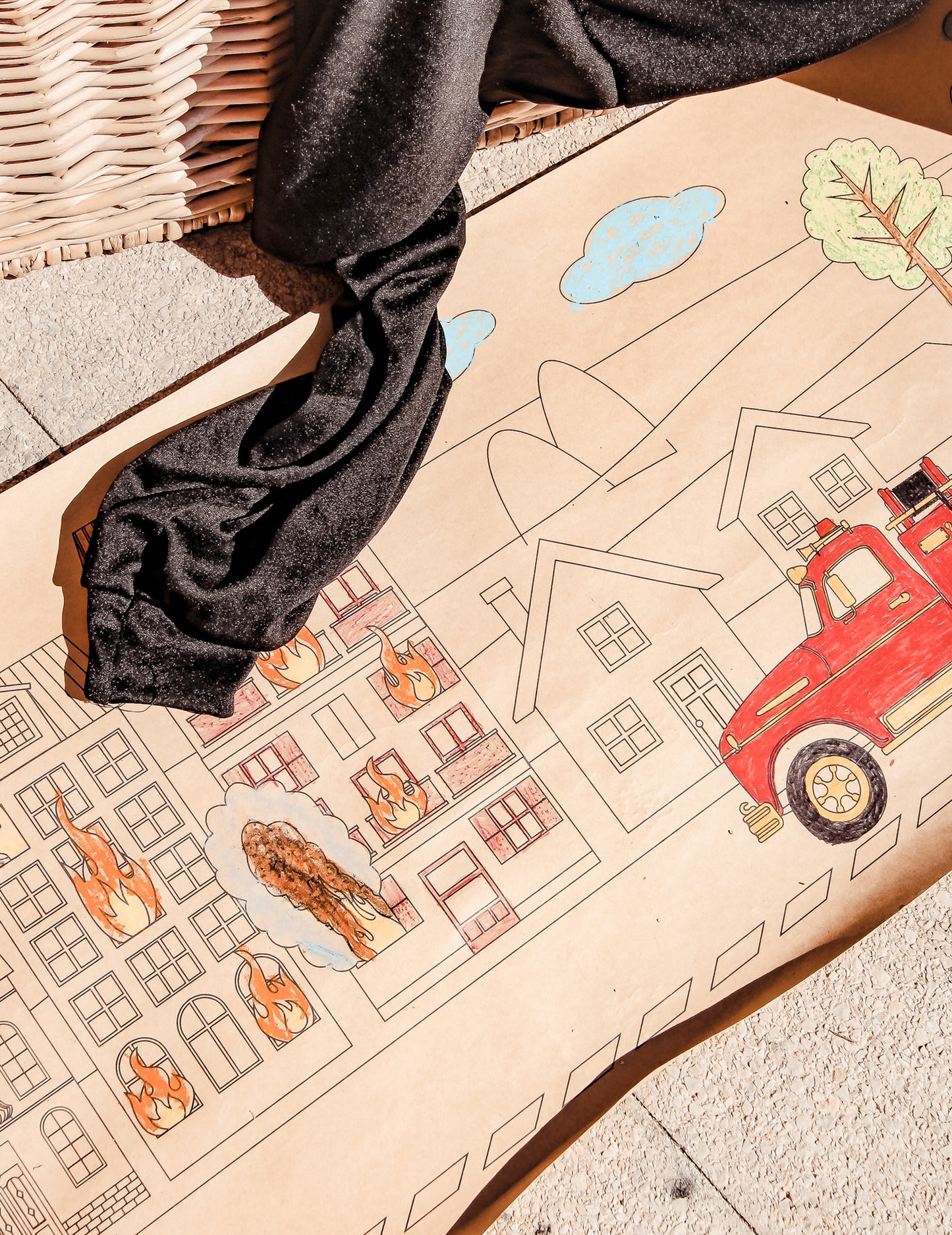 Runner za bojanje 140 x 40 cm