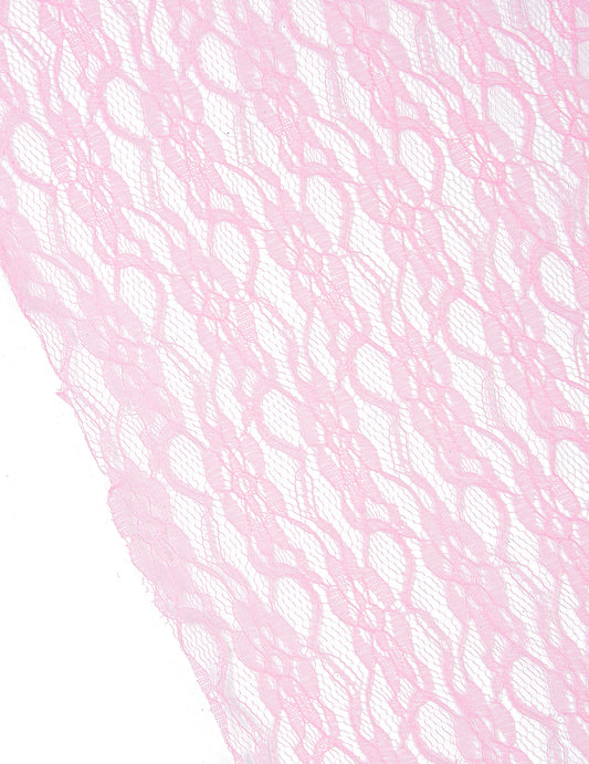 Détail de la dentelle du chemin de table dentelle motif fleurs