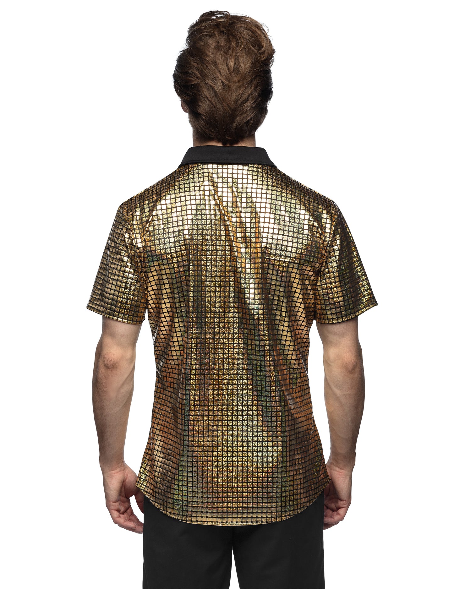 Zlatni disko aspekt Košulja muškarci