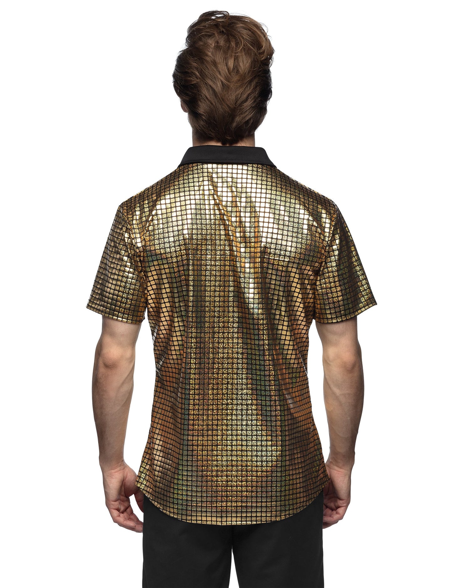 Zlatni disko aspekt Košulja muškarci