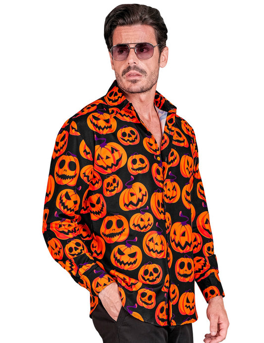 Chemise citrouilles pour homme