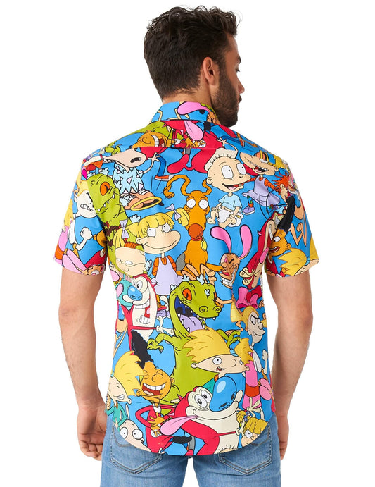 Majica za odrasle s crtićem iz 90-ih Nickelodeon™ iz 90-ih, Opposuits™