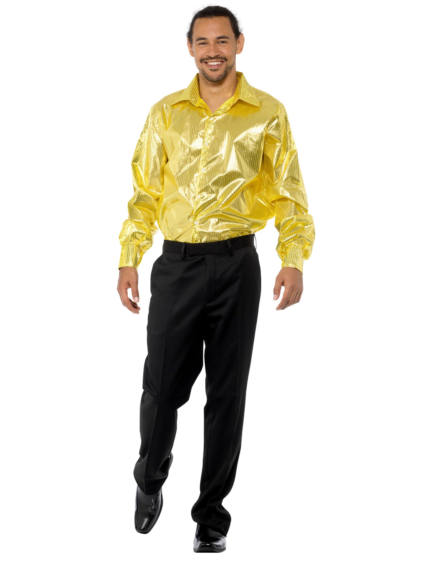 Disco majica sa zlatnim šljokicama muškarci