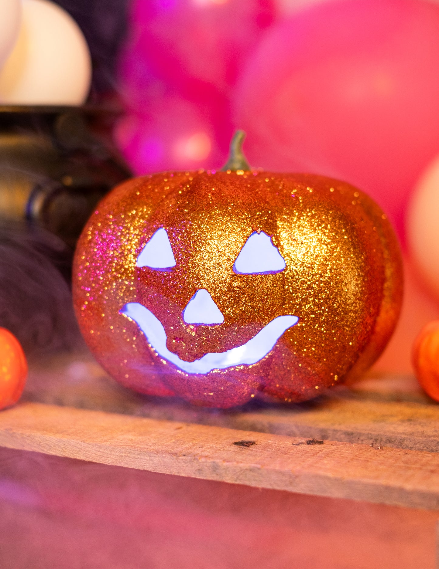 Svjetlosni Noć vještica bundeva 17 cm